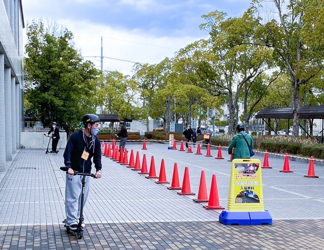 電動キックボード 神姫バス株式会社 試乗会 合同 E-KON 公道可能 規制緩和 免許 おすすめ