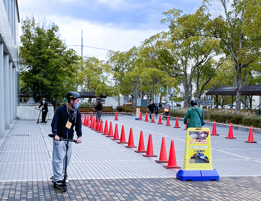 電動キックボード 神姫バス株式会社 試乗会 合同 E-KON 公道可能 規制緩和 免許 おすすめ