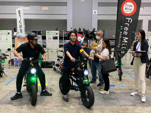 フジテレビ イット！ 取材 E-KON RIDE 特定小型原付